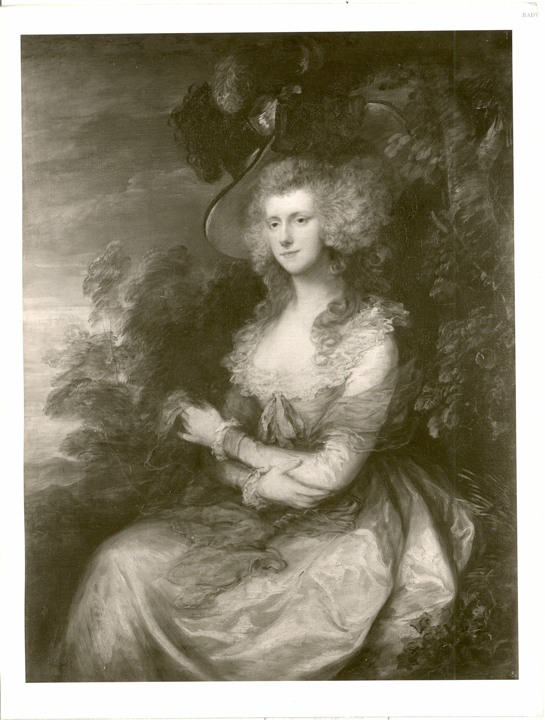 Thomas Gainsborough, Portrait of Lady Hibbert
