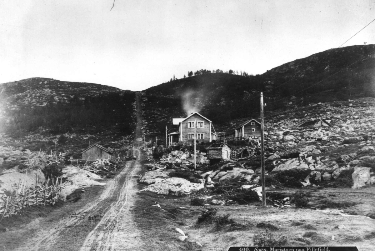 Axel Lindahl, Maristova (Maristuen) på Filefjell, ca. 1900.