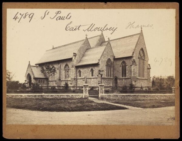 Francis Frith, St. Pauls.  East Moulsey.  Thames