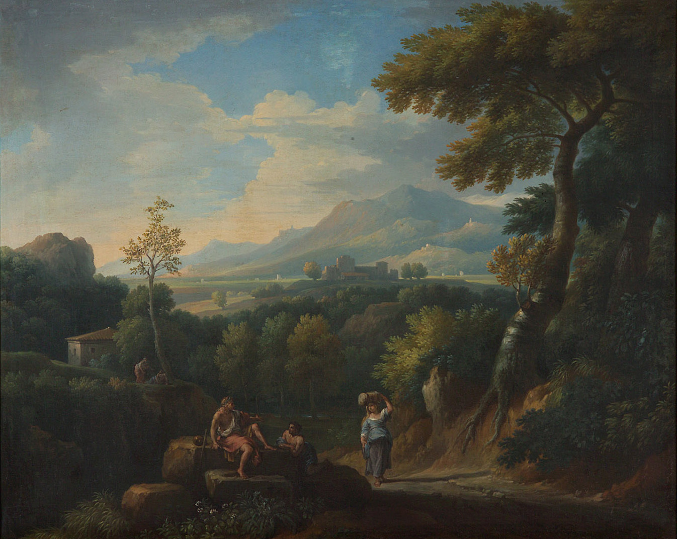 Jan Frans van Bloemen, Italian Landscape