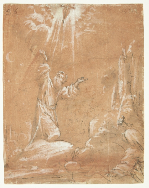 Guercino, Den Hellige Frans af Asssis stigmatisation