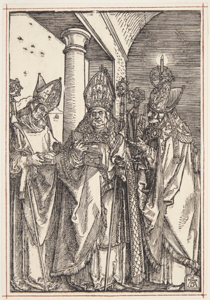 Albrecht Dürer, De tre hellige biskopper Nicholaj, Ulrik og Erasmus