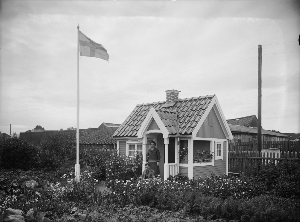 Paul Sandberg, Colony Cottage in Uppsala, before 1933
