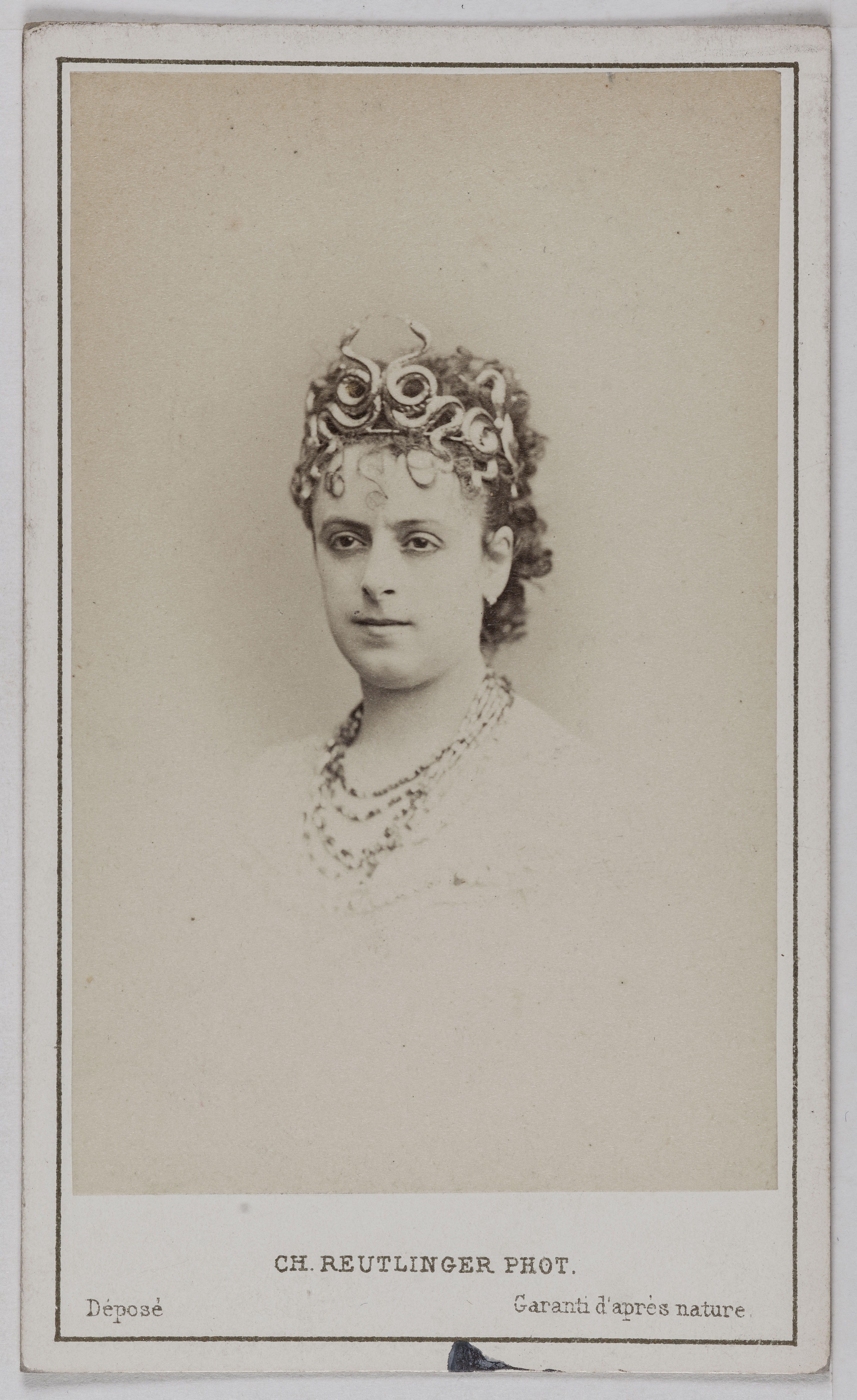 Charles Reutlinger, Portrait de Marie, (actrice)