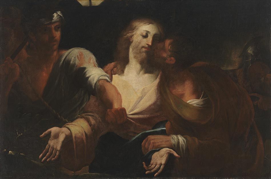 Christopher Paudiß, The kiss of Judas and the arrest of Christ