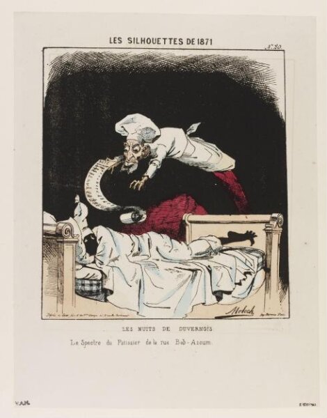 Colomb, B. (Moloch), Les Silhouettes De 1871