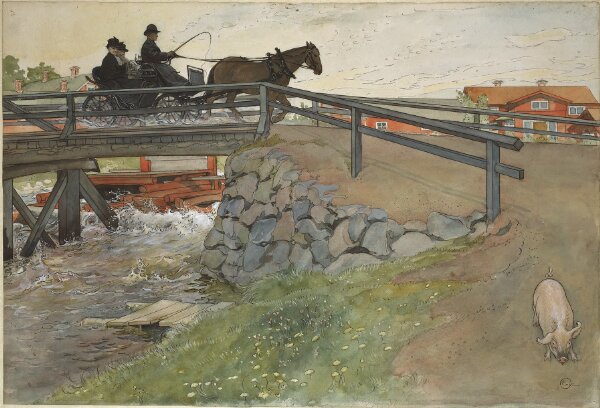 Carl Larsson, Bron. Ur Ett hem (26 akvareller)