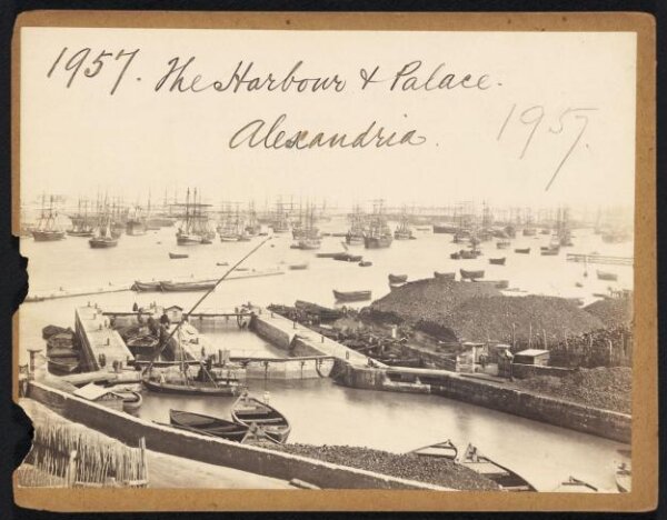 Francis Frith, The Harbour & Palace.  Alexandria