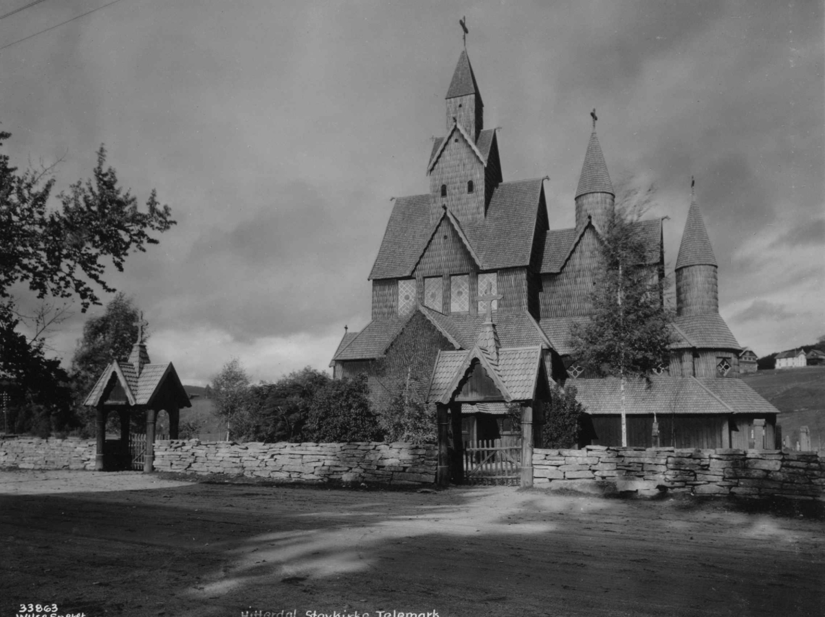 Anders Beer Wilse, Heddal stavkirke