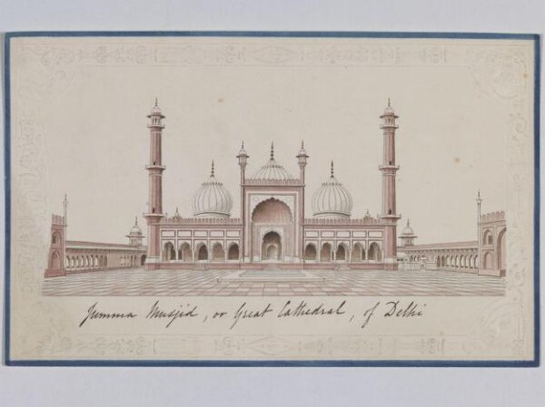 Unknown, The Jami Masjid, Delhi