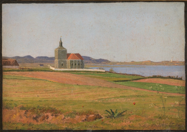 Johan Thomas Lundbye, Vinderød kirke ved Frederiksværk