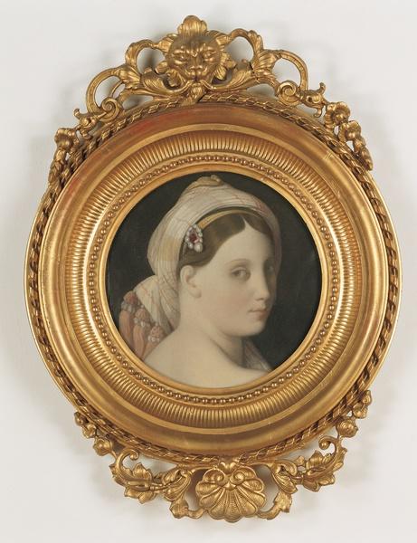 Jean-Auguste-Dominique Ingres, Tête de la Grande Odalisque