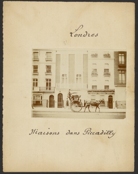 Unknown, [Piccadilly houses]
