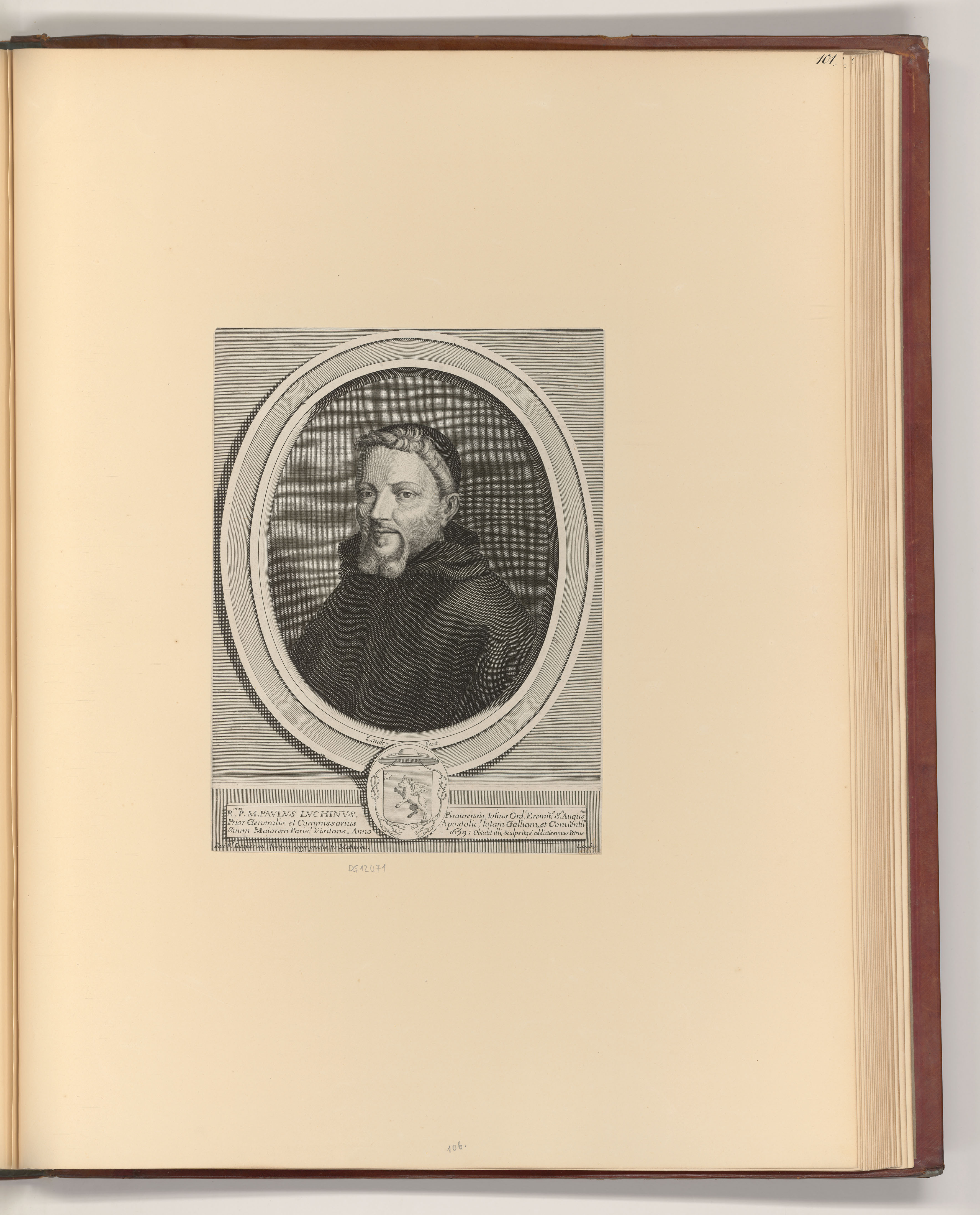 PierreLandry, Porträt eines Priesters