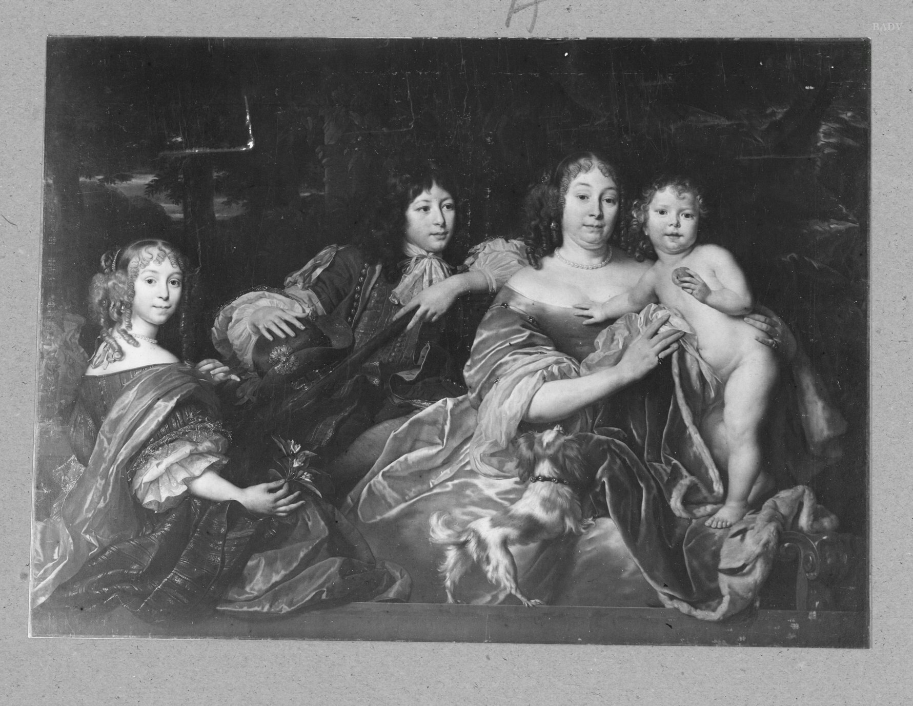 Abraham Lambertsz van den Tempel, family group