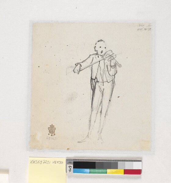Wilhelm Marstrand, Violinspiller