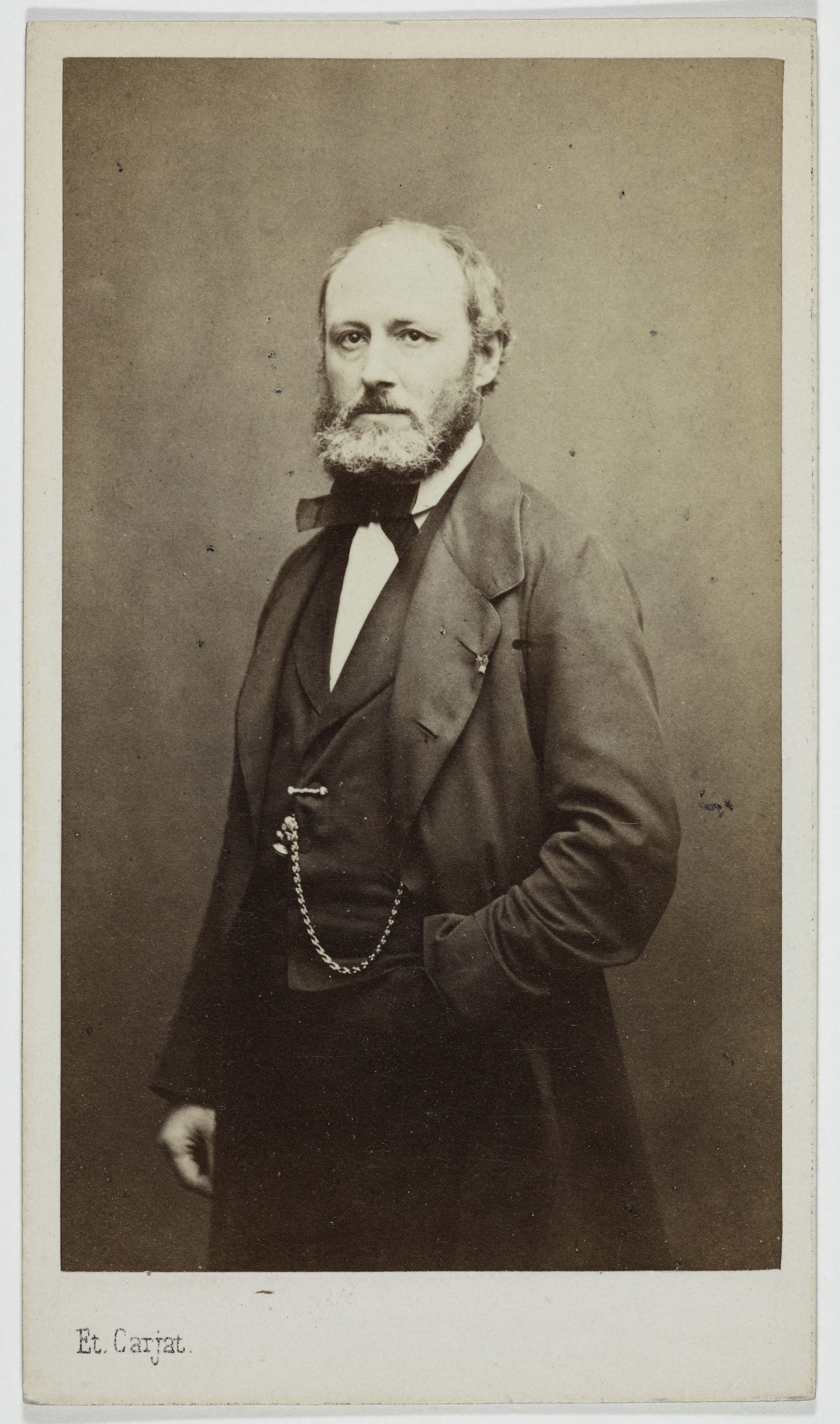 Etienne Carjat, Portrait d'Achard, Amédée (1814-1875), (romancier)