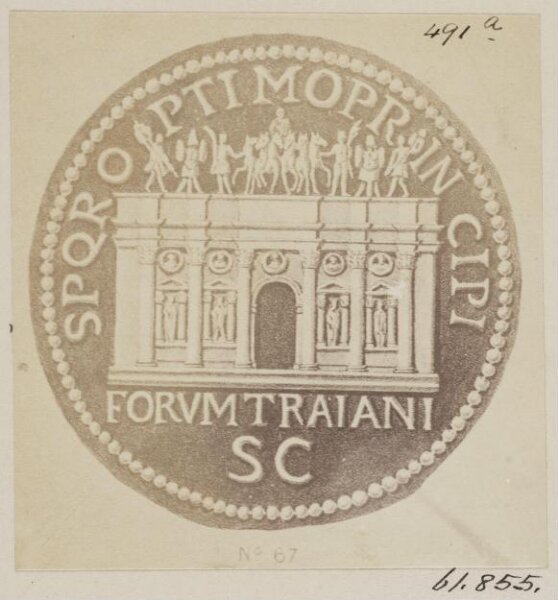 Parker, John Henry, Coins - Forum of Trajan