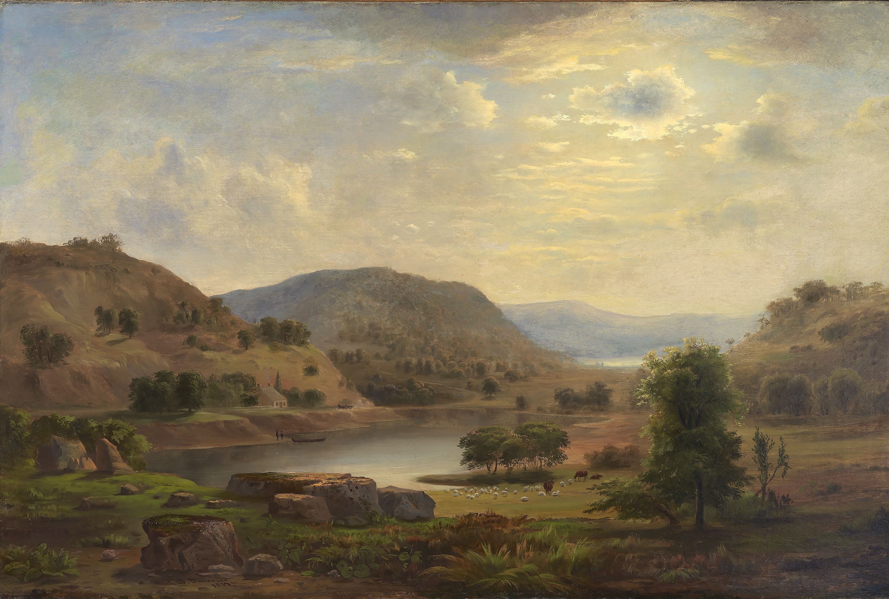 Robert S. Duncanson, Valley Pasture