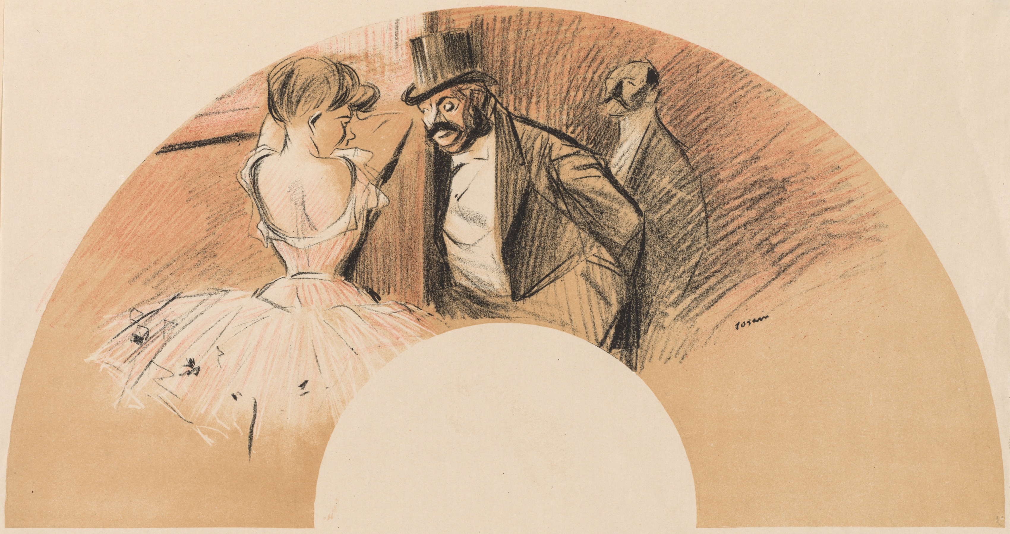 Jean Louis Forain, Bal Gavarni Fan