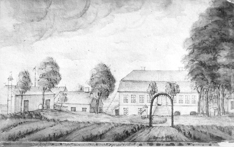Unknown artist, Sverige, Västergötland, Västra Götaland, Skara, Skåning, Skånings-Åsaka, Brunsbo, Skaraborg (Avbildad, ort)