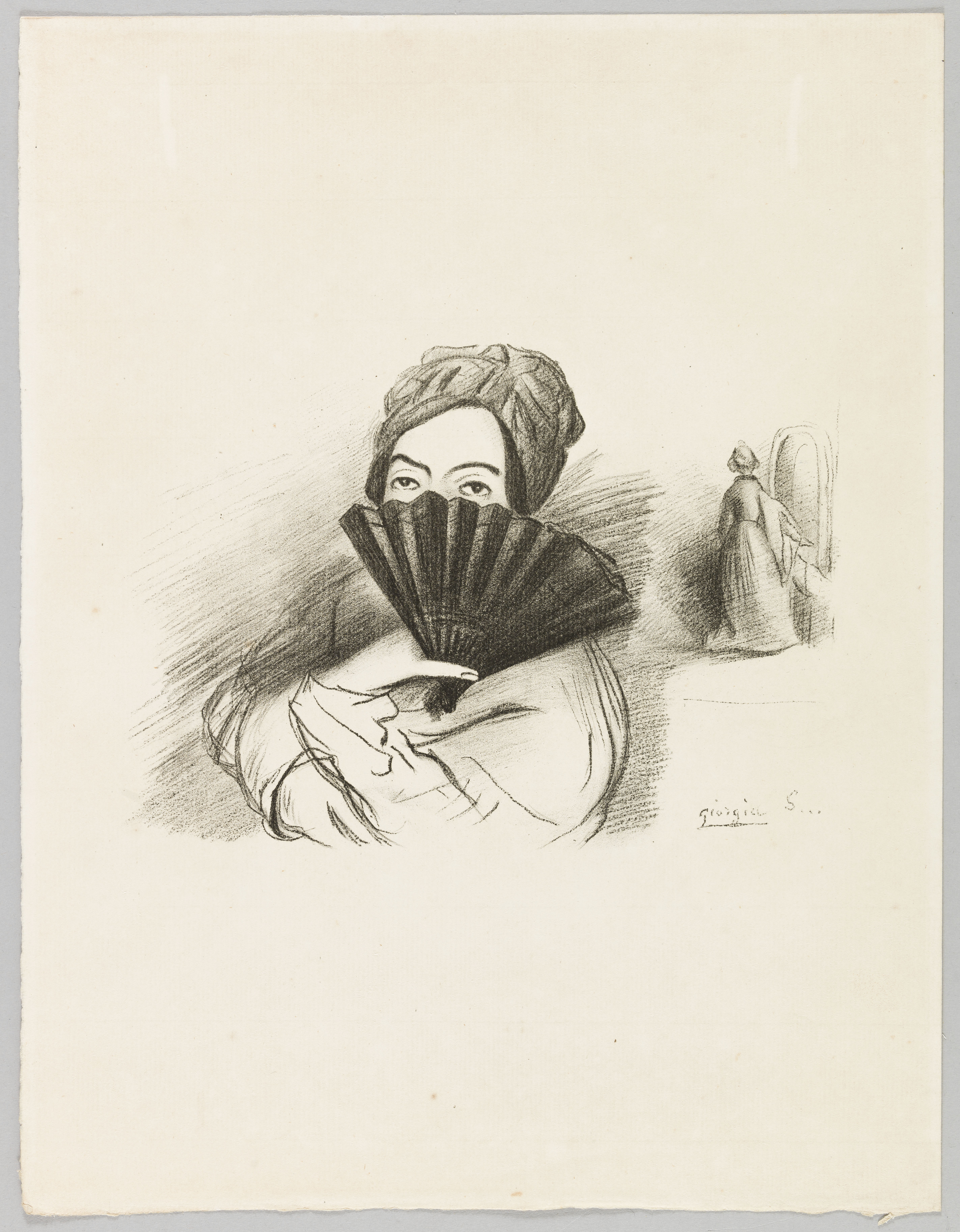 Alfred de Musset, Georgia S....(reproduction)