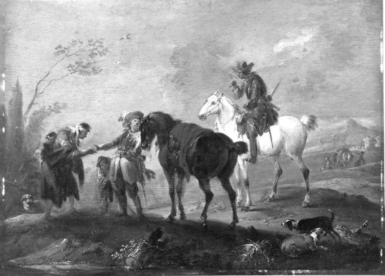 August Querfurt, Pferdestück