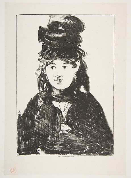 Edouard Manet, Berthe Morisot (in Black)
