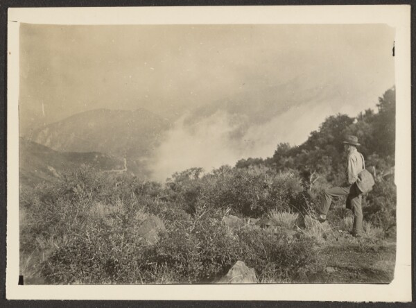 Louis Fleckenstein, [Man in Landscape]