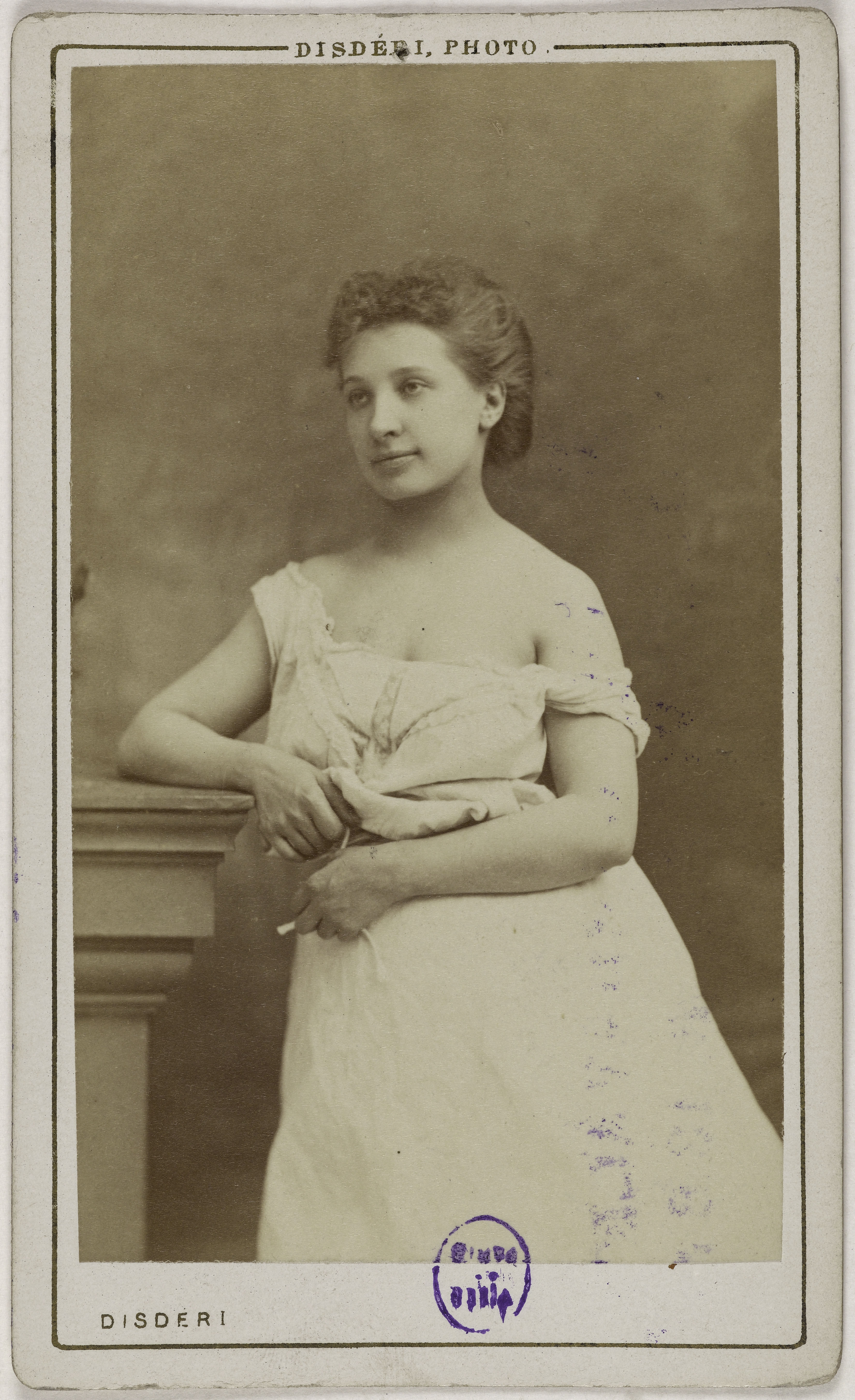 Disderi & Cie, Portrait de Dalbon (actrice)