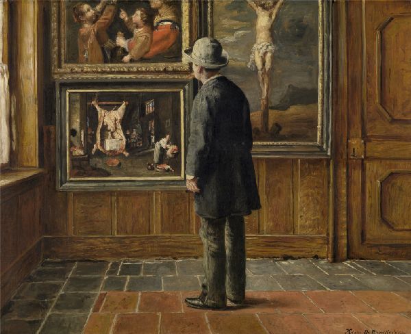 Henri De Braekeleer, The Art Lover