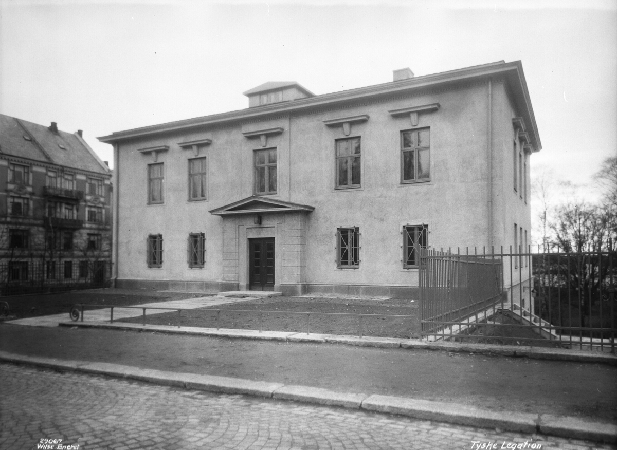 Anders Beer Wilse, Prot: Oslo - Tyske Legation