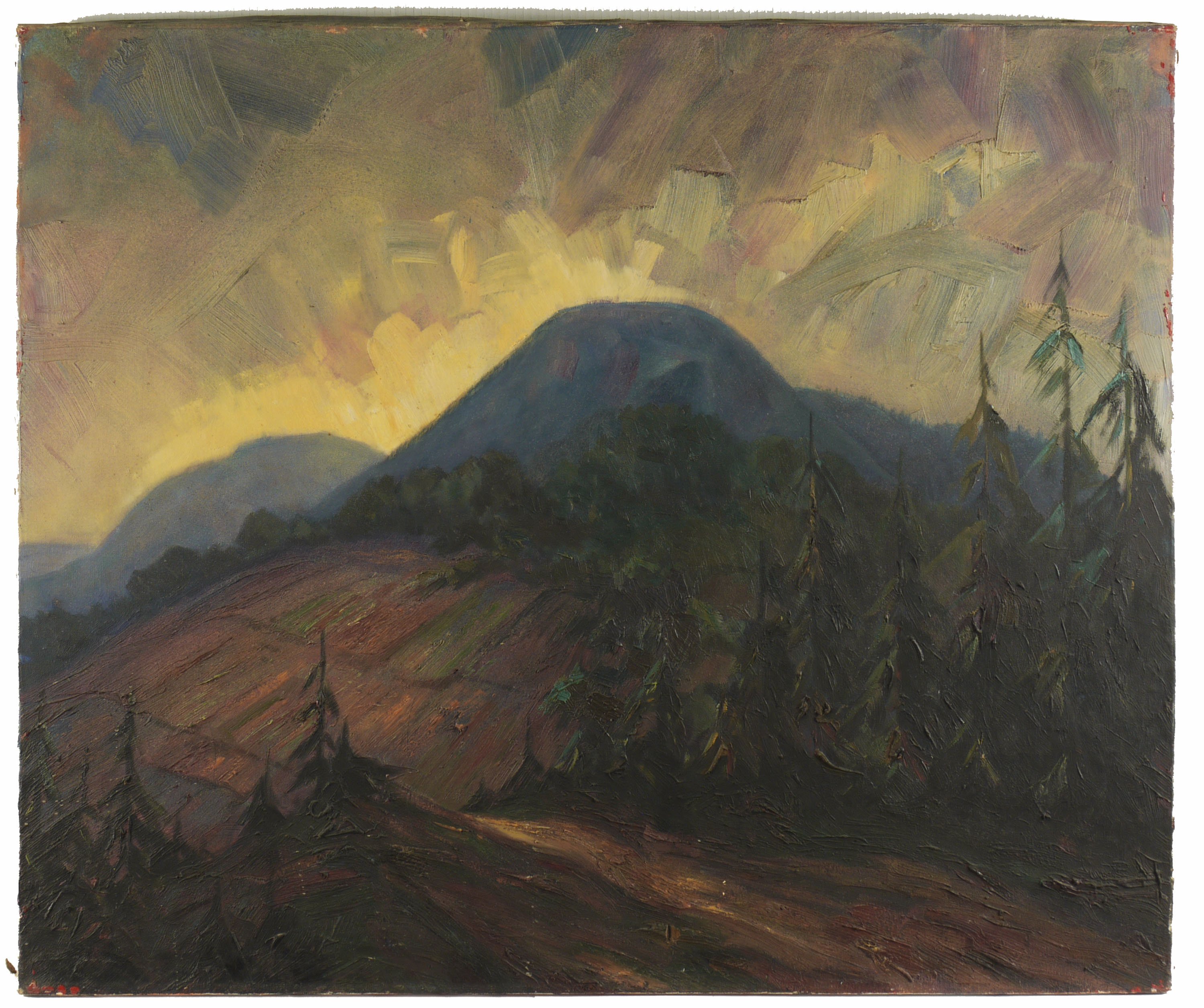 Karl Philipp Spitzer, Gebirgige Landschaft