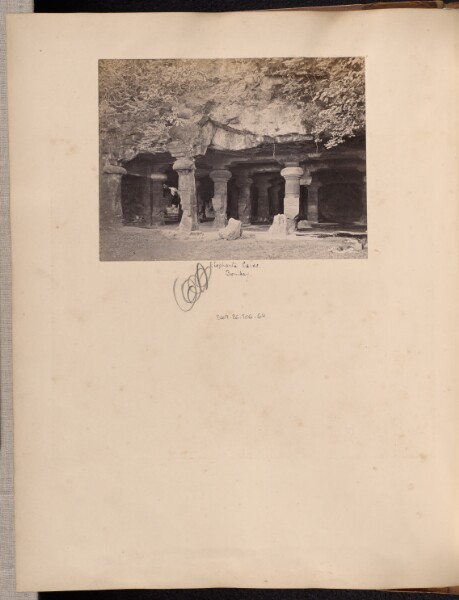 Francis Frith, Elephanta Caves, Bombay