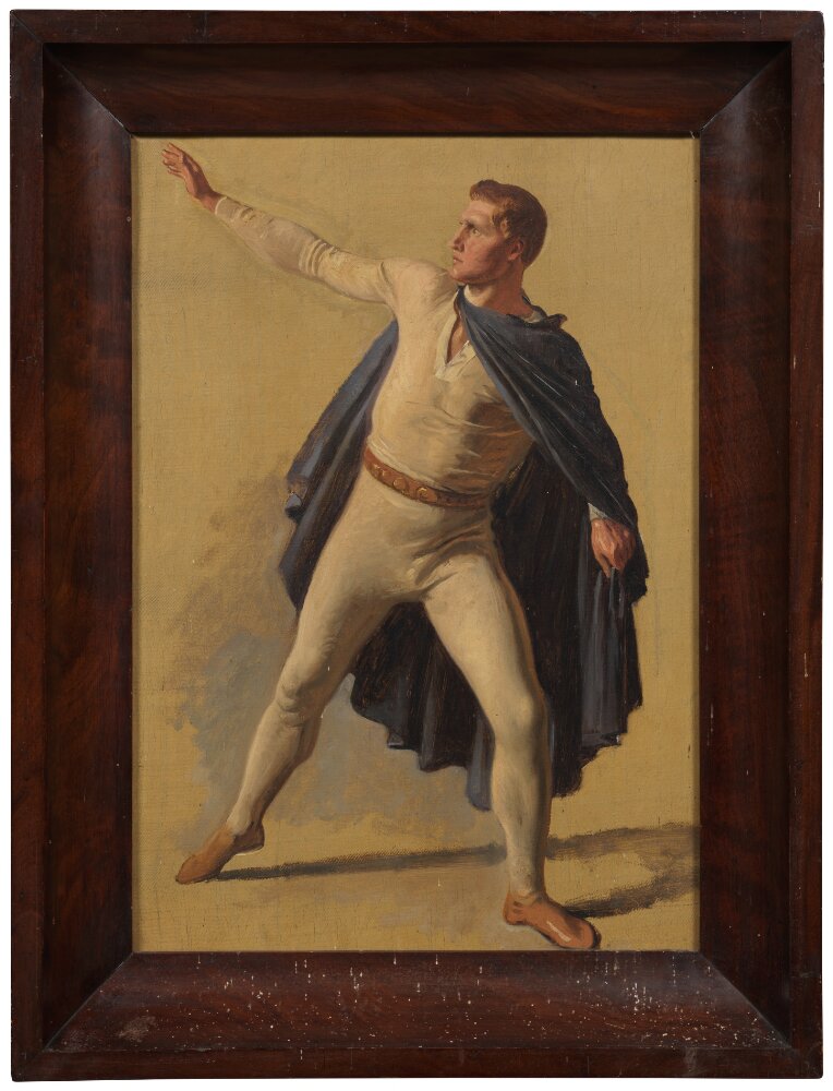 Constantin Hansen, Loki. Study for Ægir’s Feast