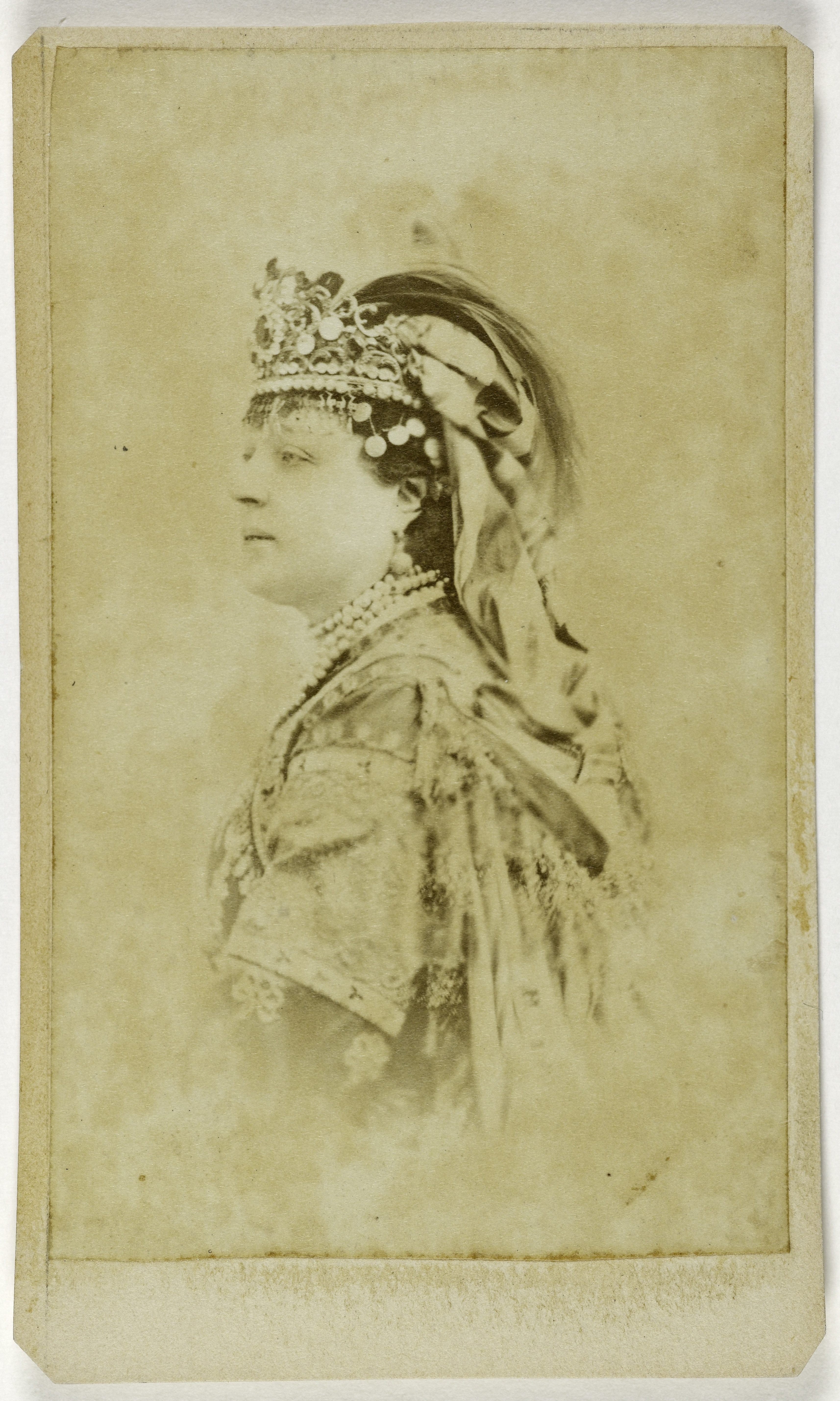 Anonyme, Portrait de Laurent Eudoxie, (actrice)