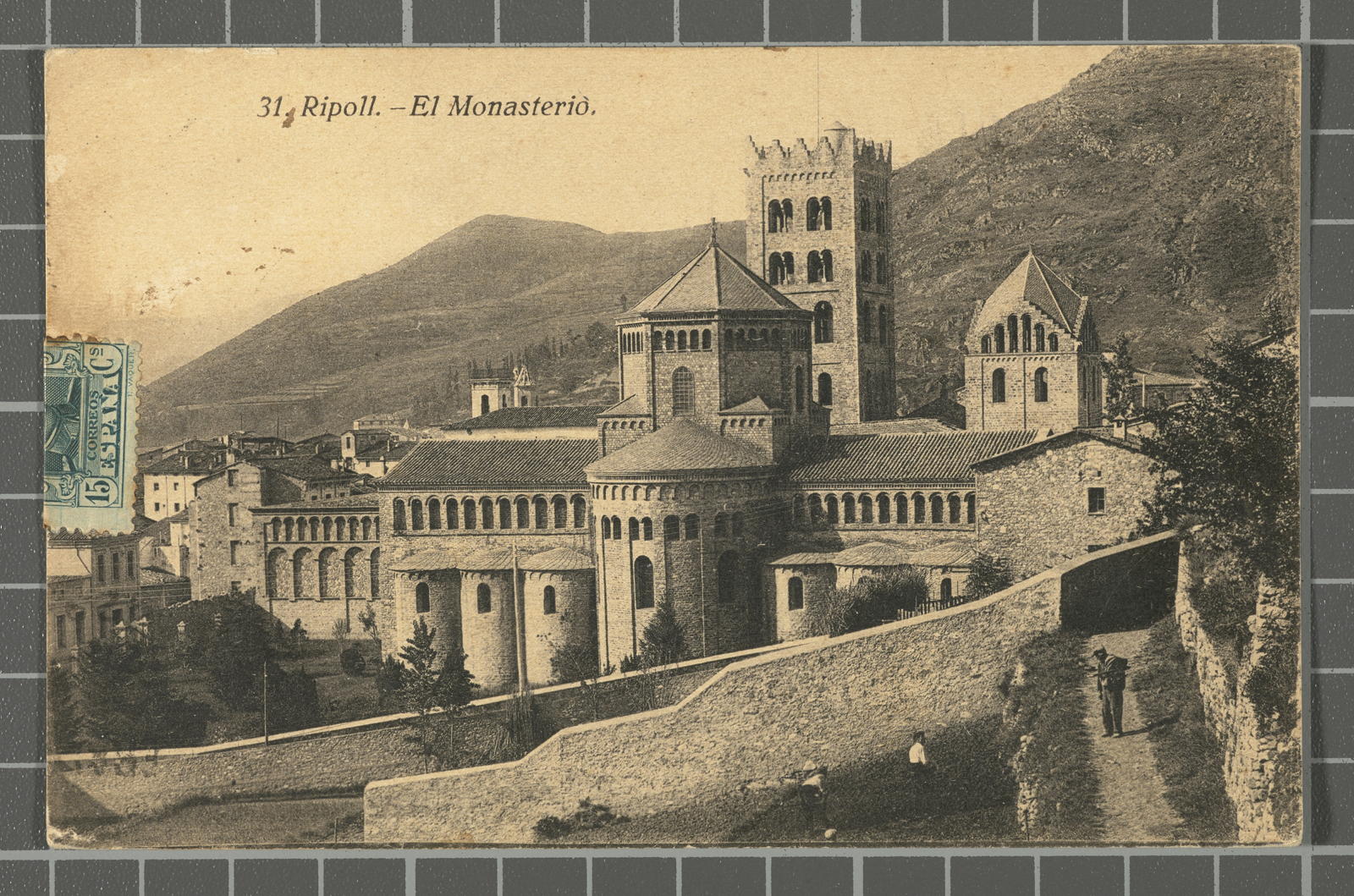 Amadeu Mauri Aulet, 31. Ripoll. - El Monasterio