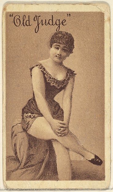 Goodwin & Company, Actress from the Old Judge series (N167) for Old Judge Cigarettes