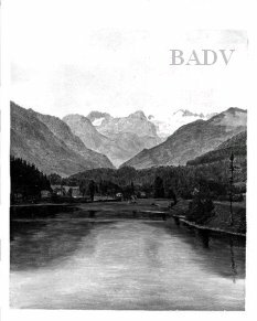Ferdinand Georg Waldmüller, View of Lake Altaussee and the Dachstein