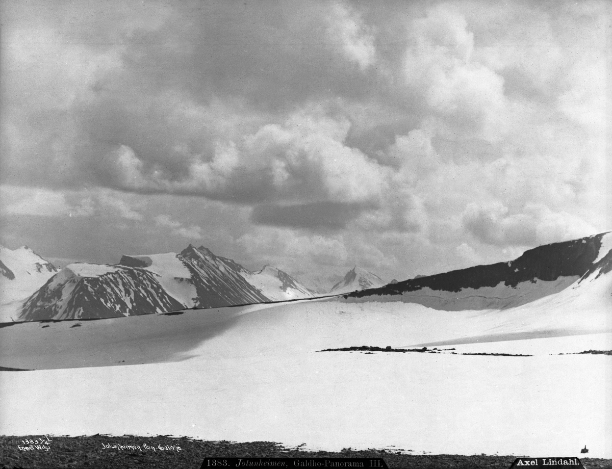 Axel Lindahl, Prot: Jotunheimen Galdhø Panorama I-V