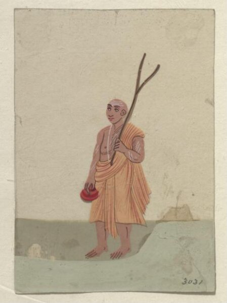 Unknown, Twelve drawings of unidentified ascetics and mendicants.