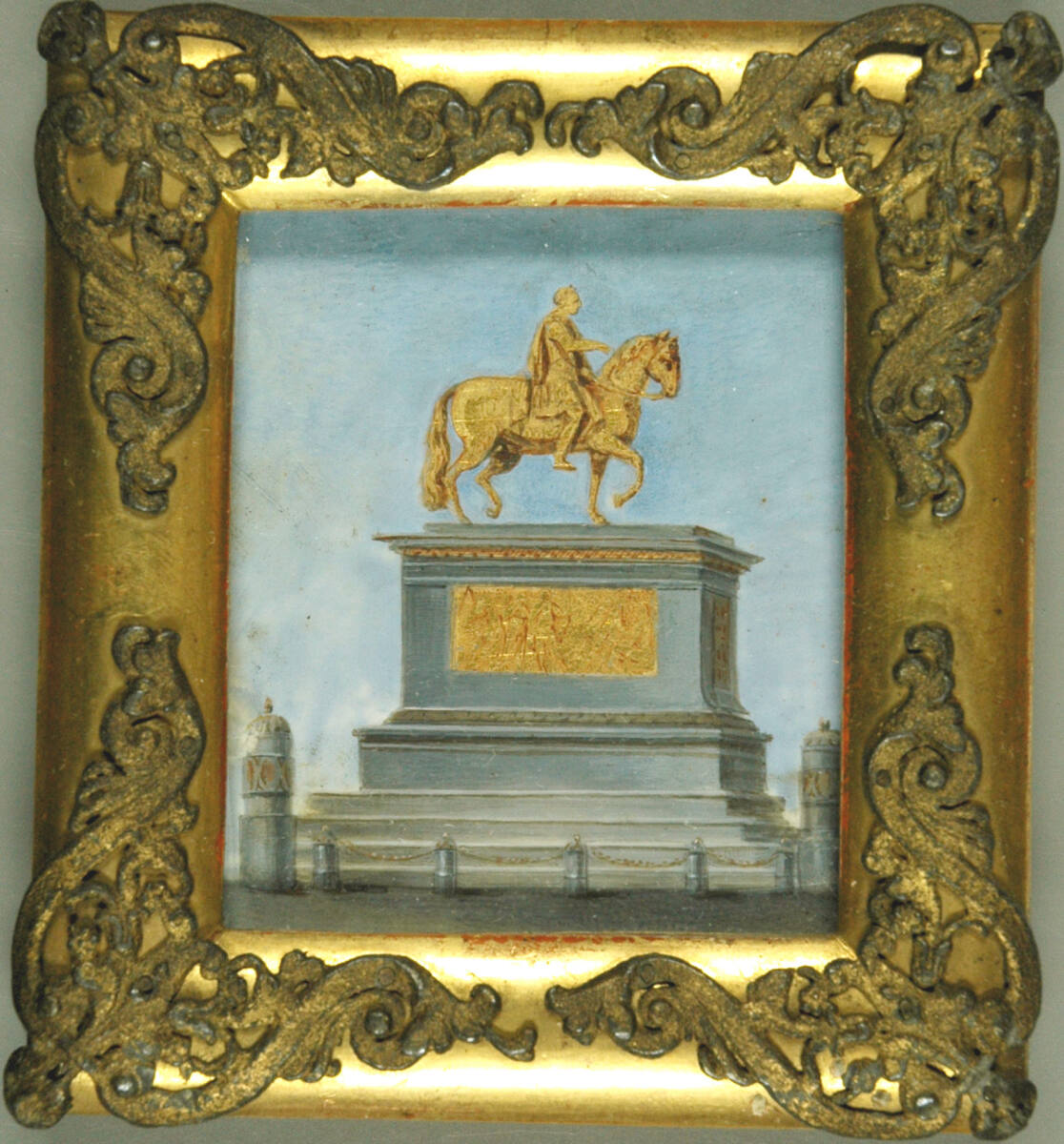 Anonym, Das Reiterstandbild Josef II., Wien