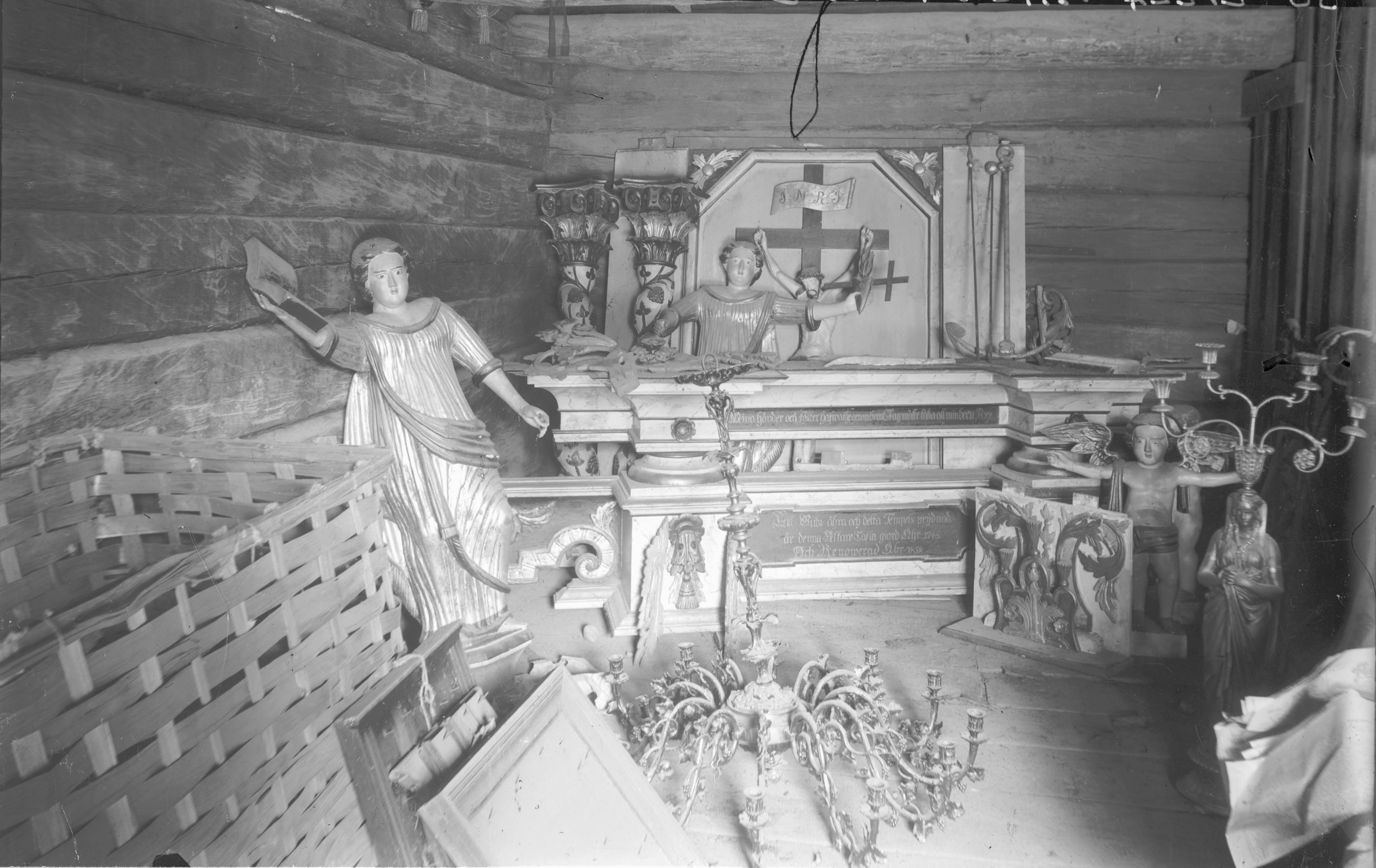 Sigurd Wallin, Lilla Malma kyrka
