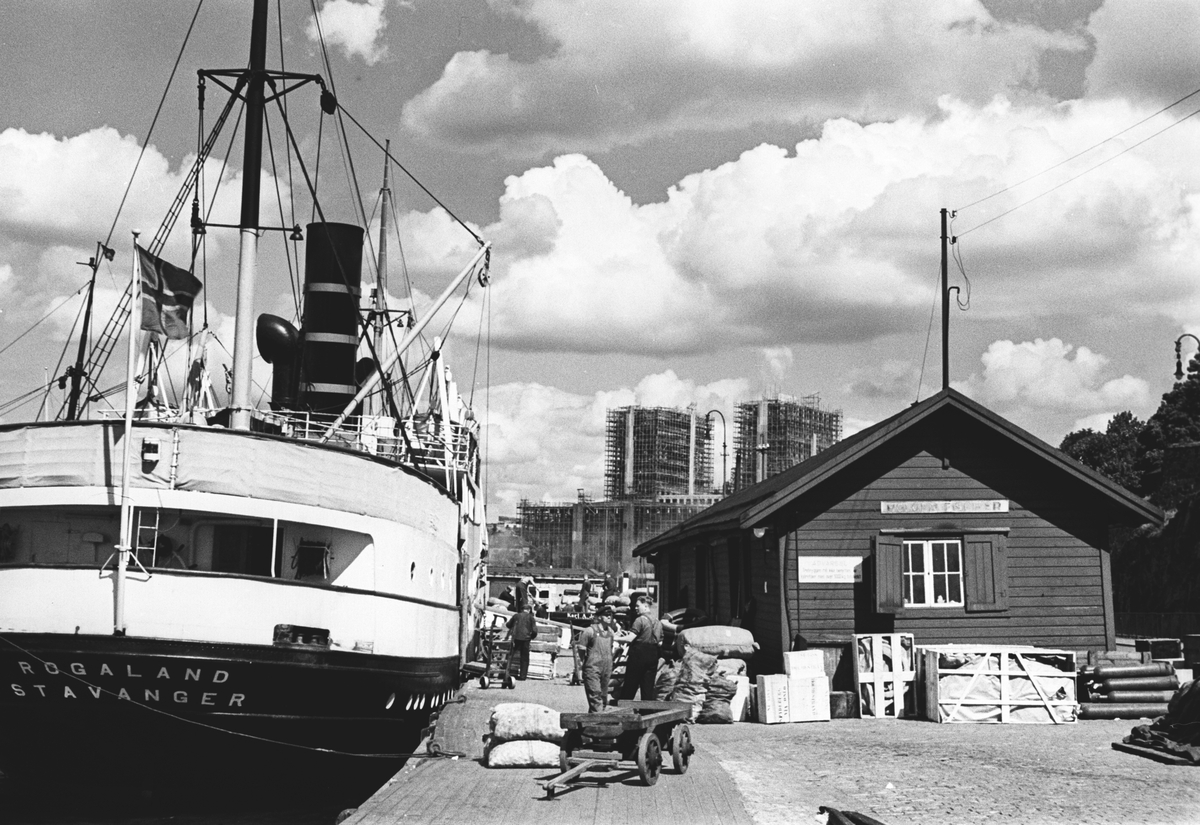 Anders Beer Wilse, "Prot: Havnen