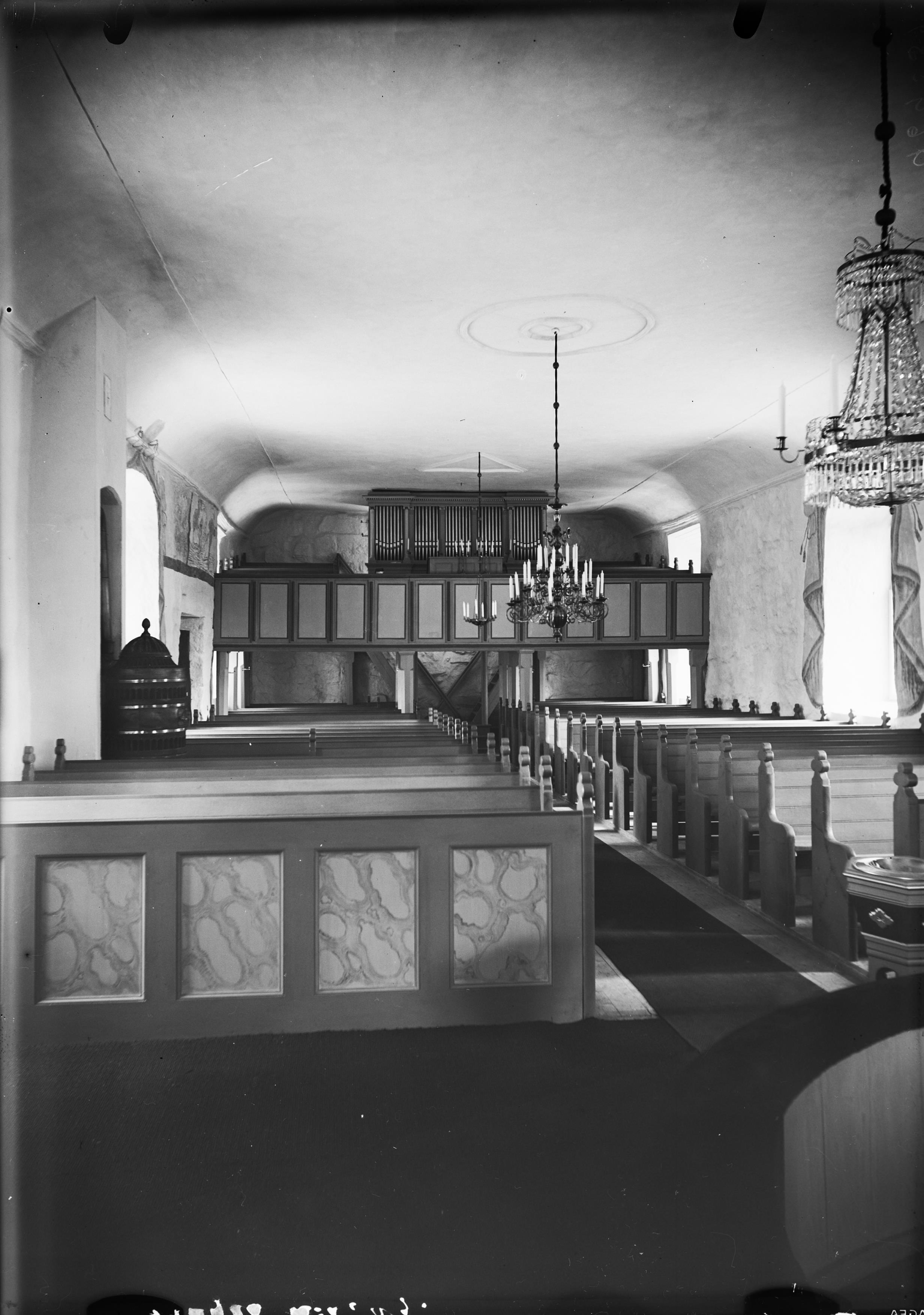 Axel Forssén, Magra kyrka