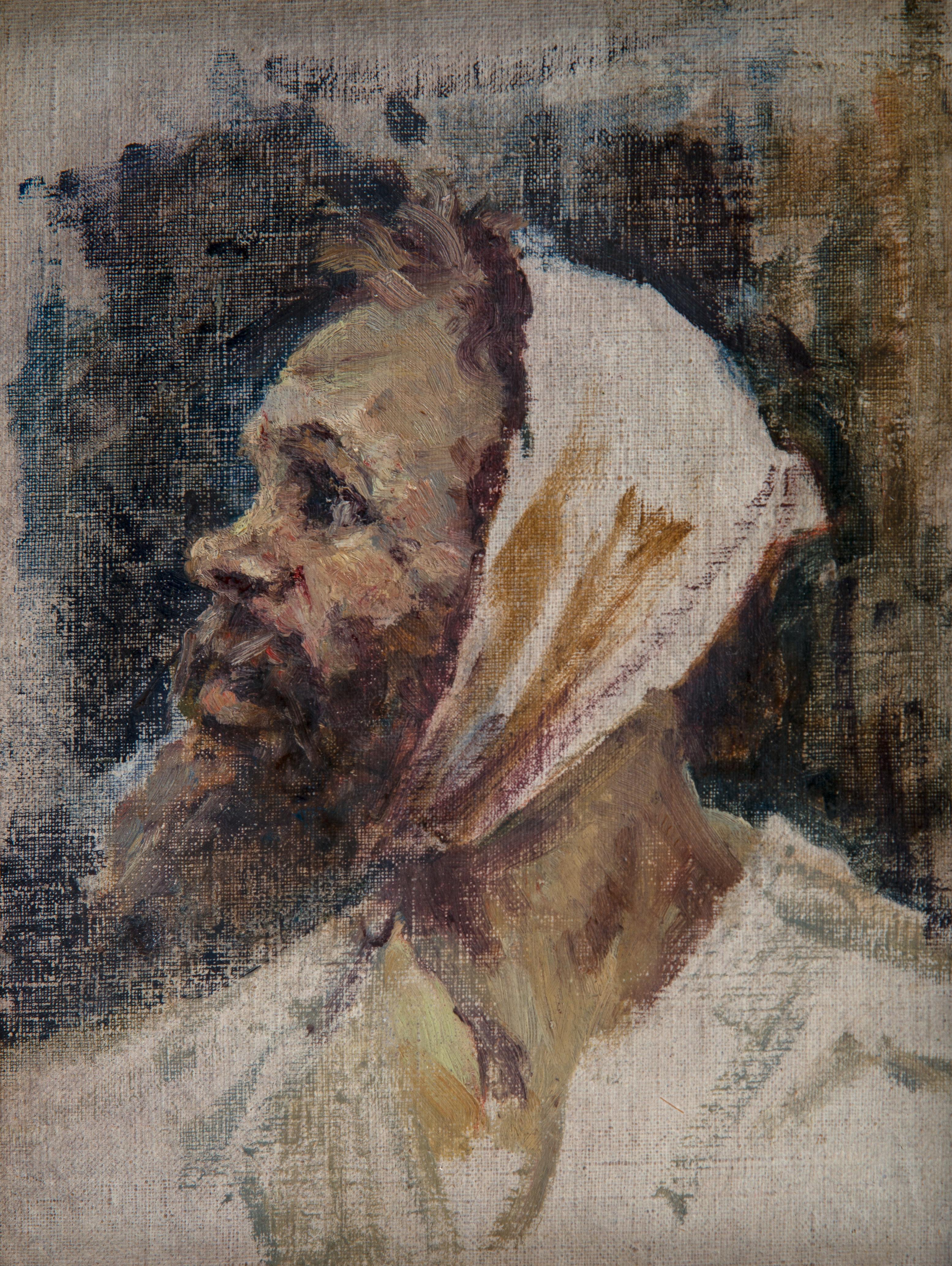 Vasilii Ivanovich Surikov, Luonnos teokseen Pajaritar Morozova