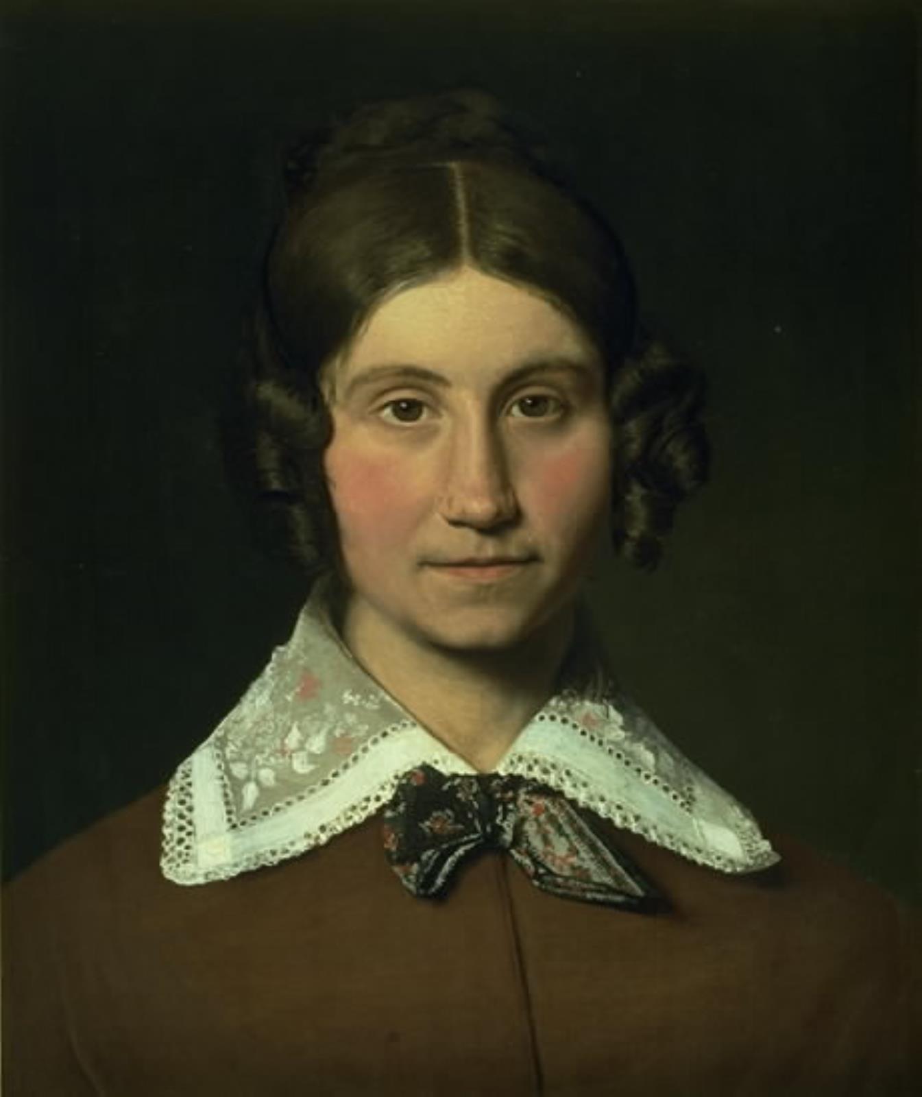 Christen Købke, Emilie Krohn, født Købke, kunstnerens svigerinde