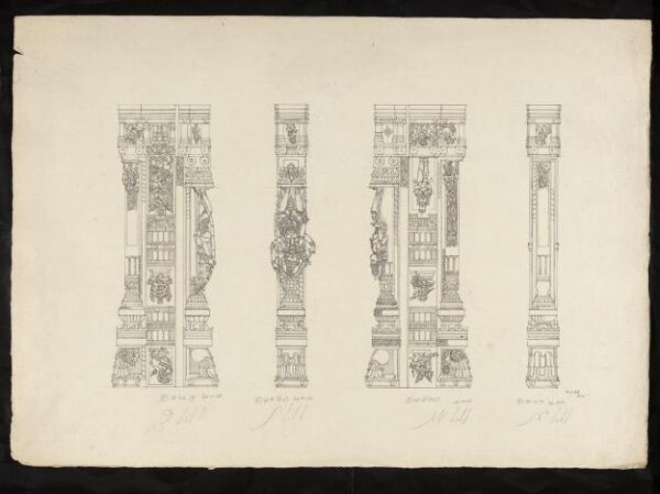 Unknown, Architectural drawing of Tirumala Nayak at Madura,