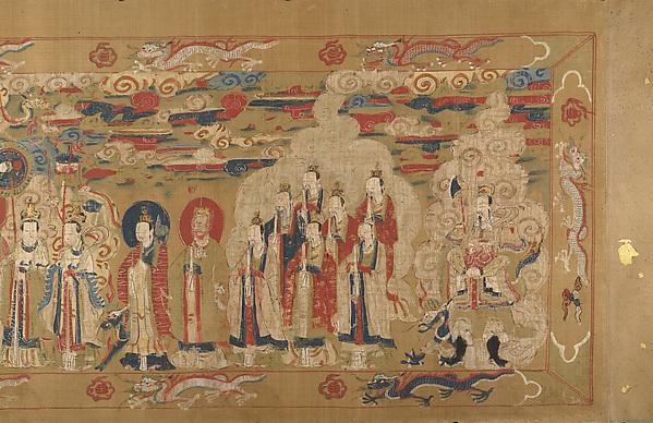 Unidentified artist, Canonization scroll of Li Zhong