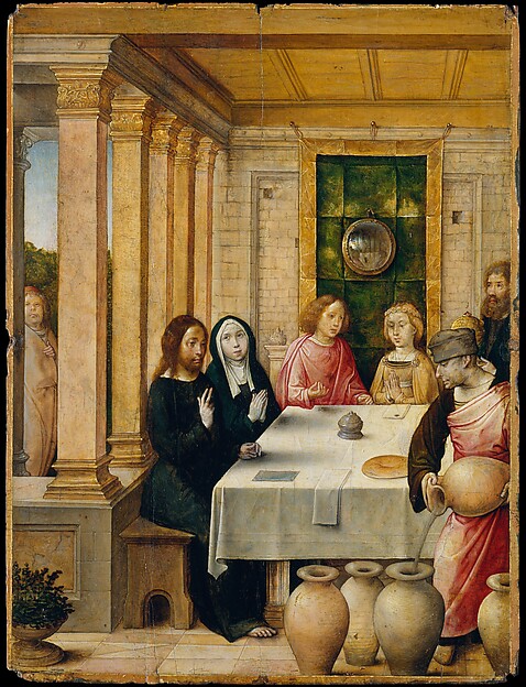 Juan de Flandes, The Marriage Feast at Cana